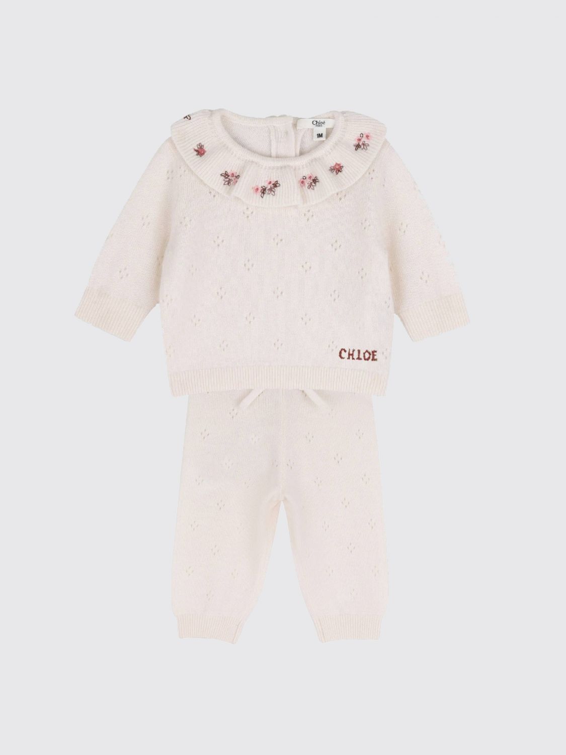 CHLOÉ Sweater Kids color White