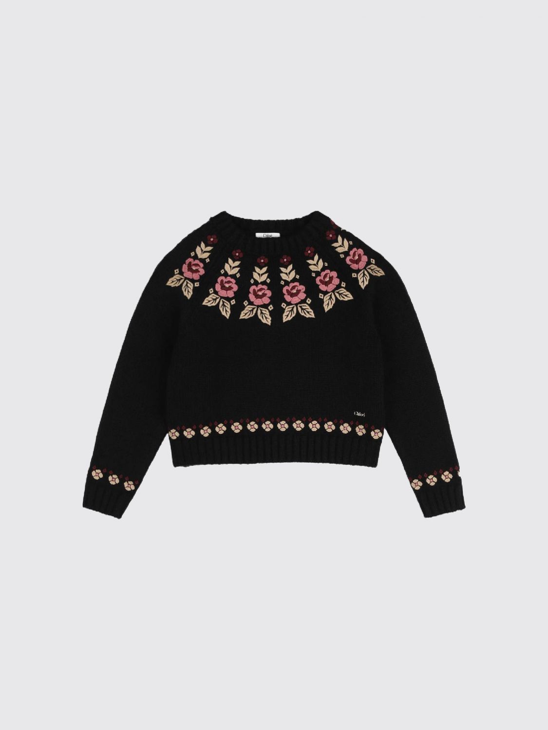 CHLOÉ Sweater Kids color Black