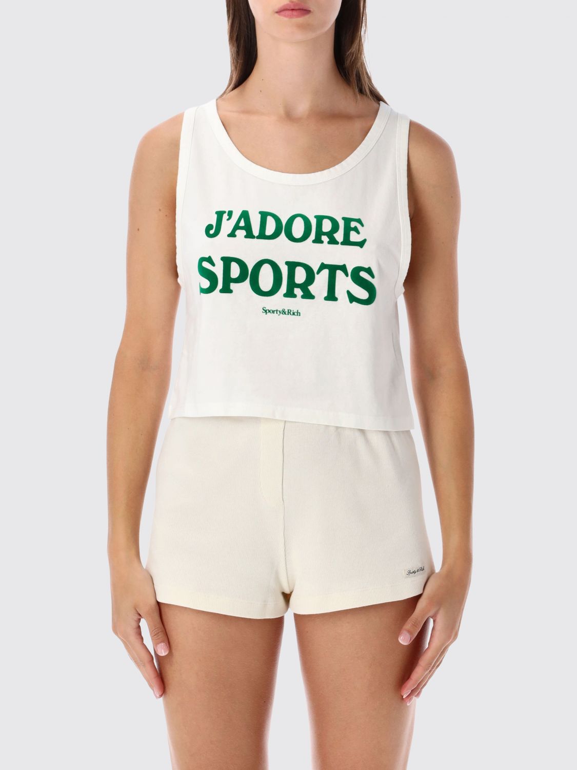 SPORTY & RICH Top Woman color Green