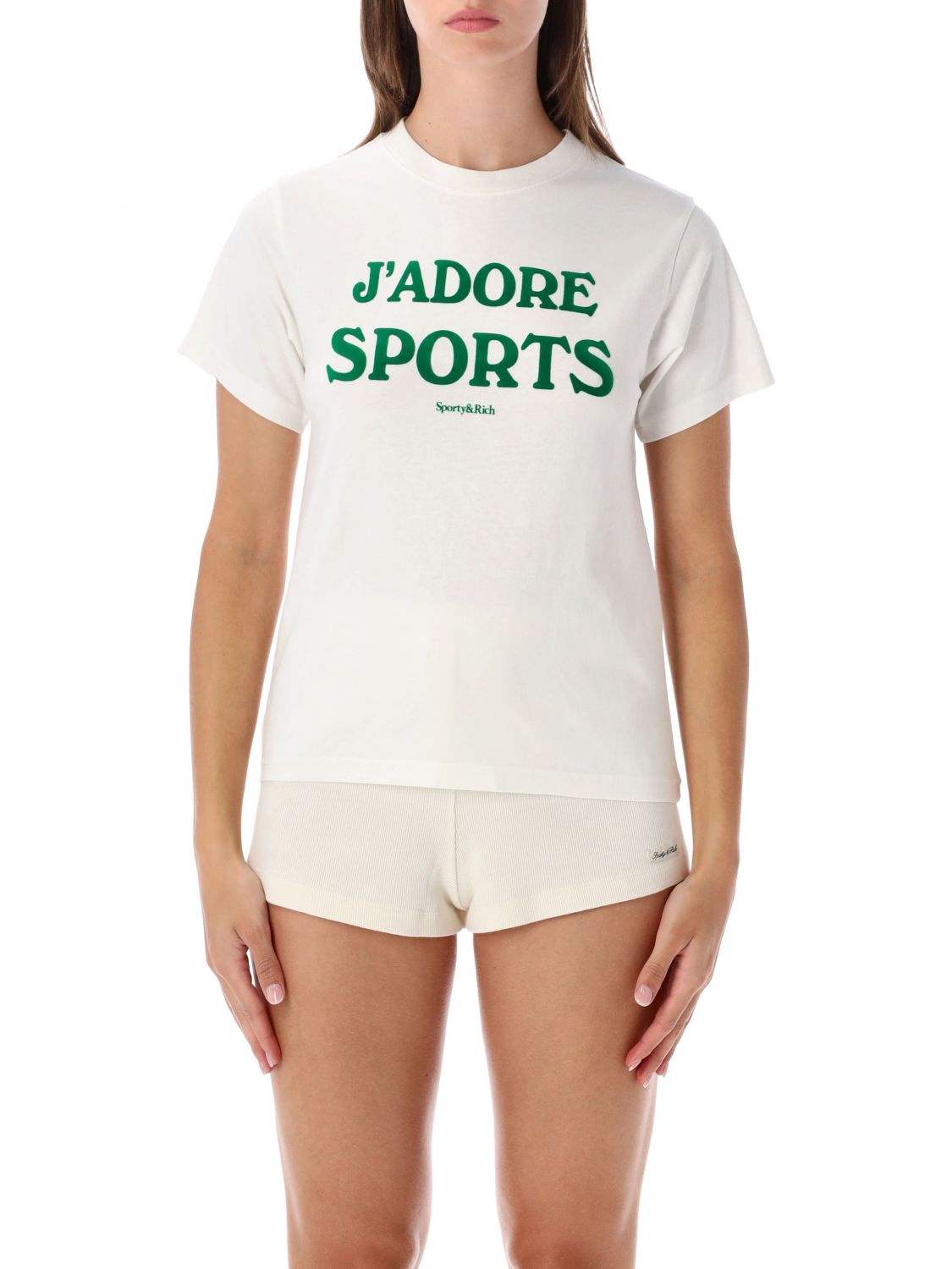 SPORTY & RICH T-Shirt Woman color Green