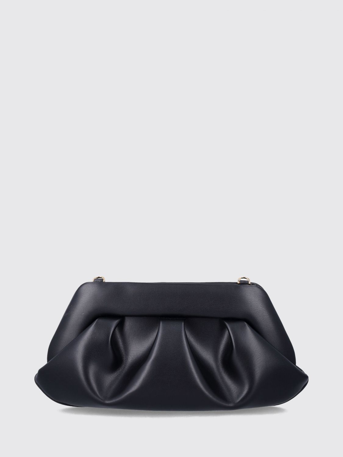 THEMOIRÈ Clutch drappeggiata Themoiré in pelle vegana con chiusura magnetica