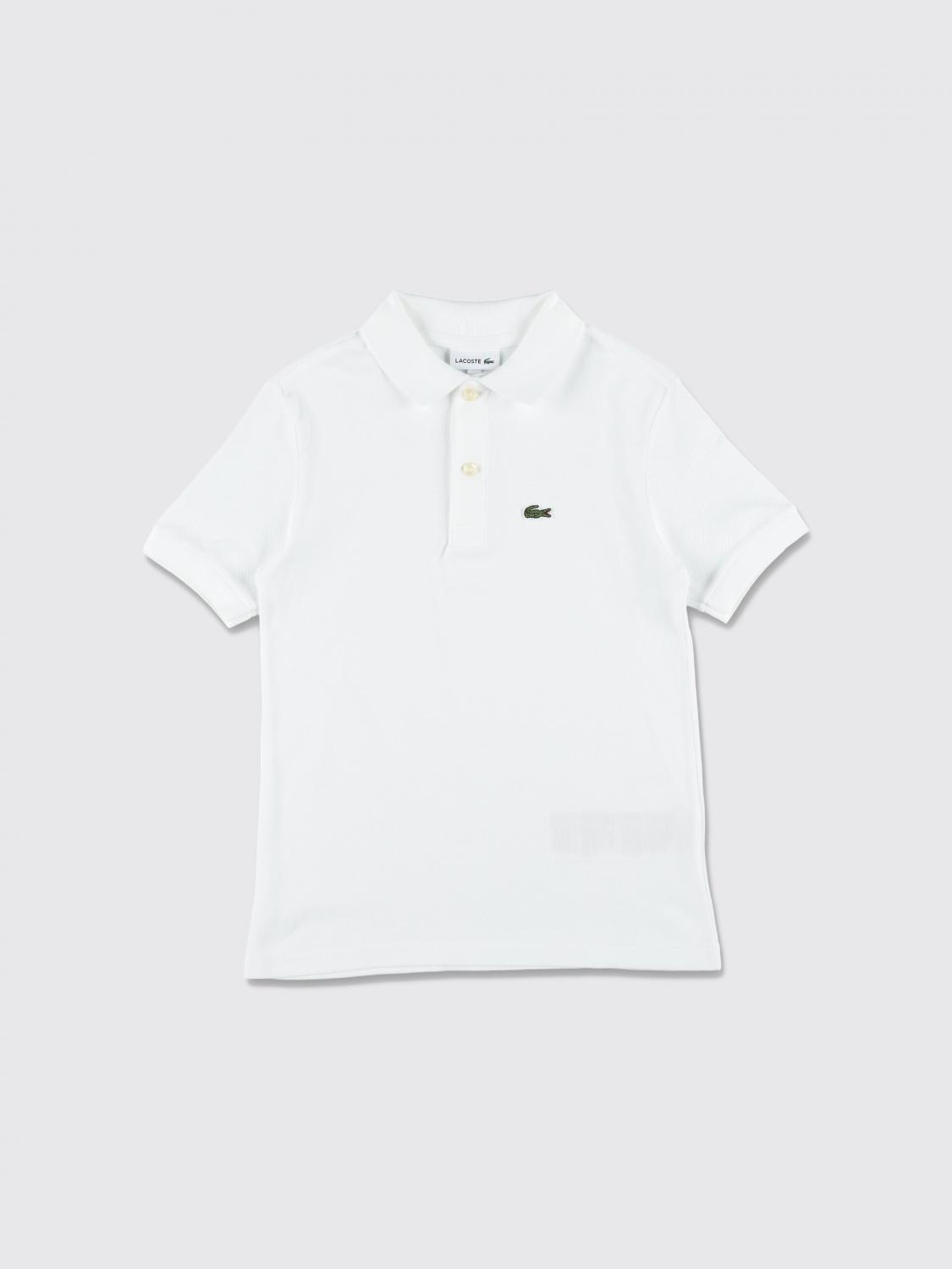 LACOSTE Kurzärmeliges Poloshirt von für Jungen aus Baumwolle mit klassischem Kragen