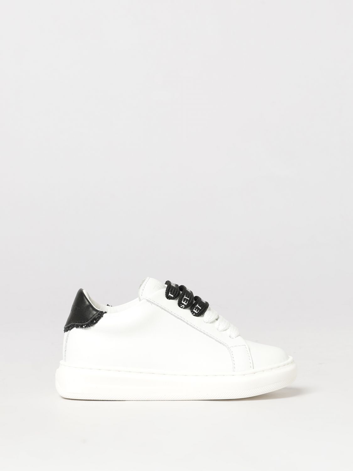 Twinset Zweifarbige Low-Top-Sneakers von für Mädchen aus Glattleder