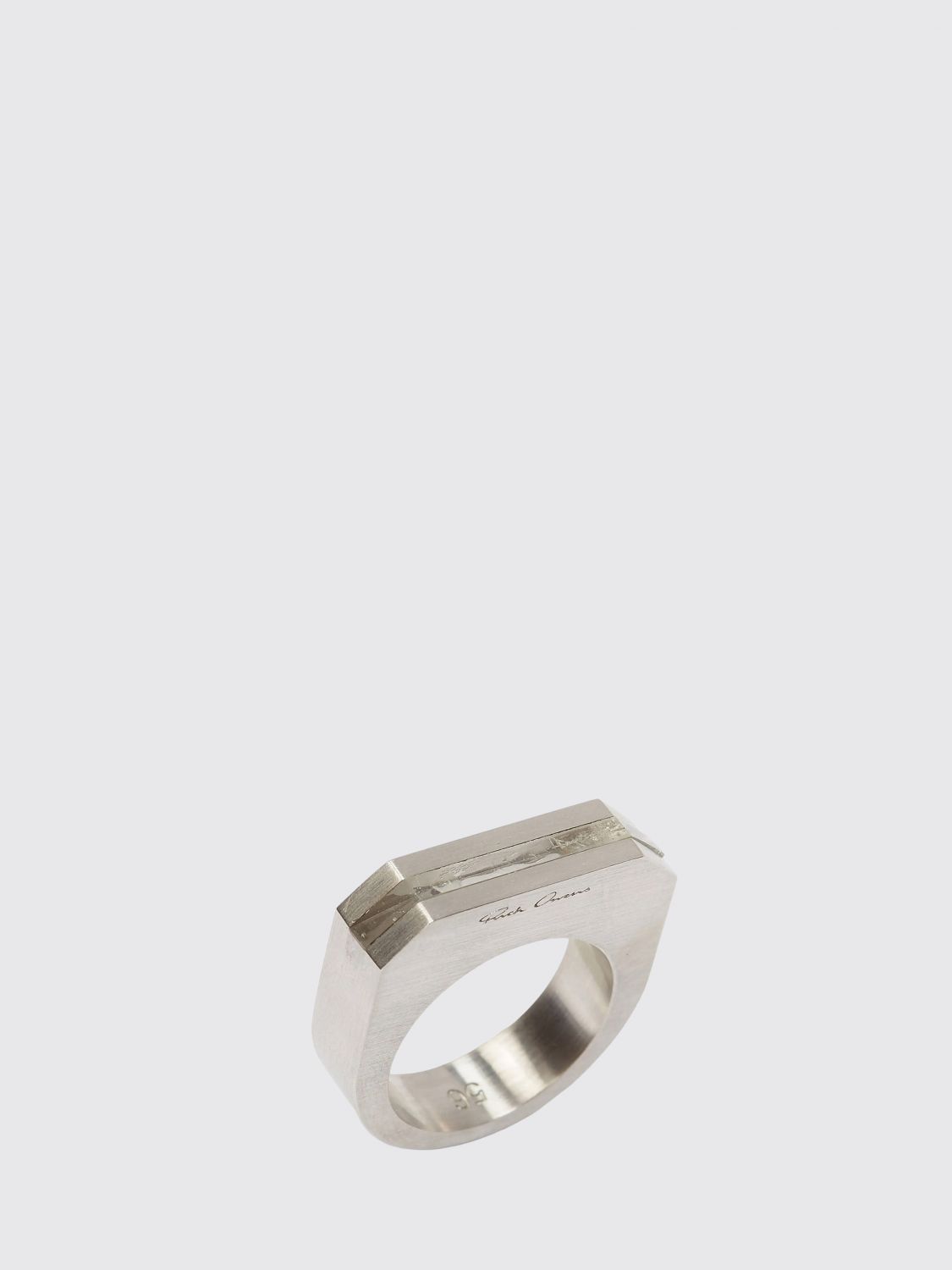 RICK OWENS Gioiello Donna colore Silver