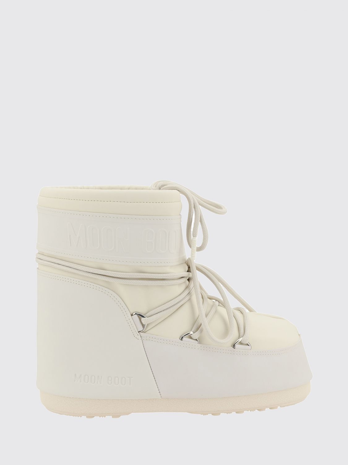 Moon Boot Icon Two-Tone Ankle Snow Boots with Adjustable Laces · 42