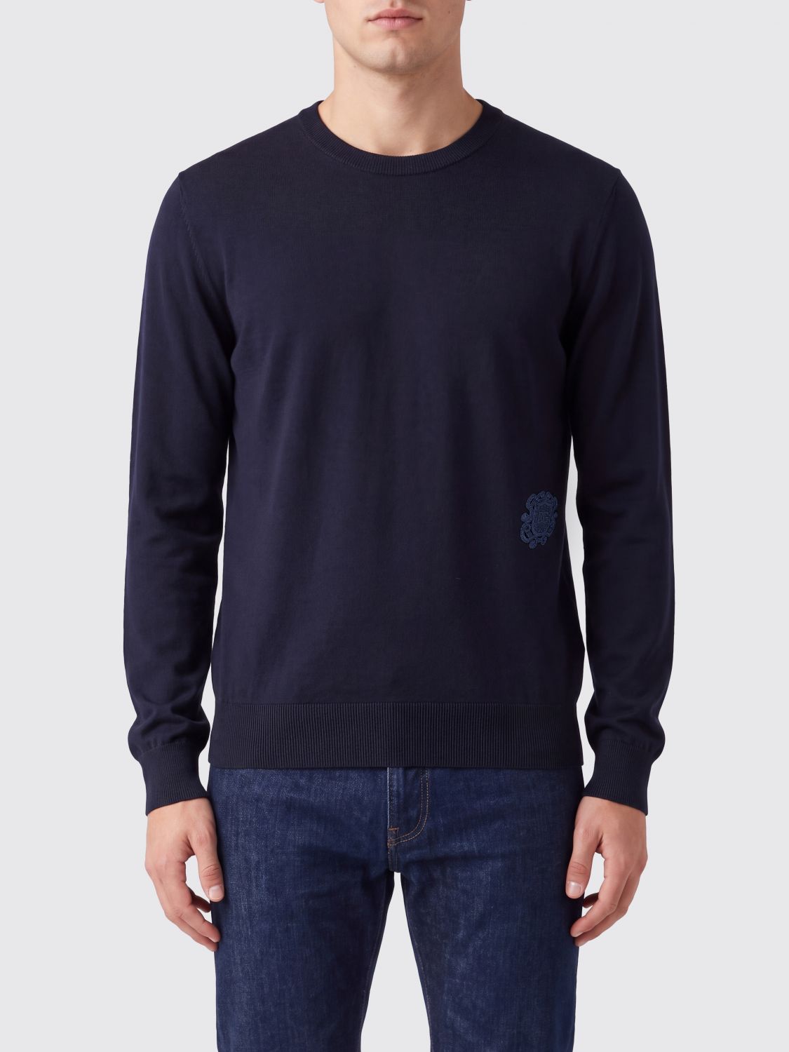 DOLCE & GABBANA Sweater Men color Blue