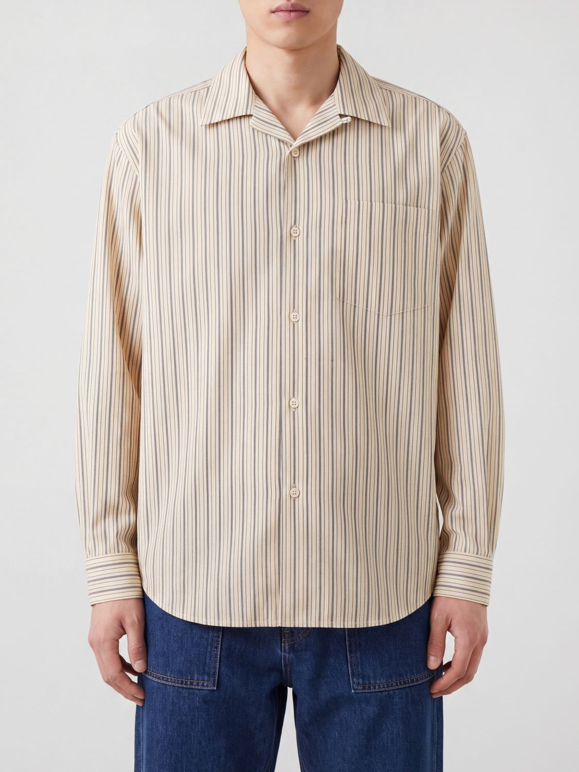 THE ROW Shirt Men color Ivory