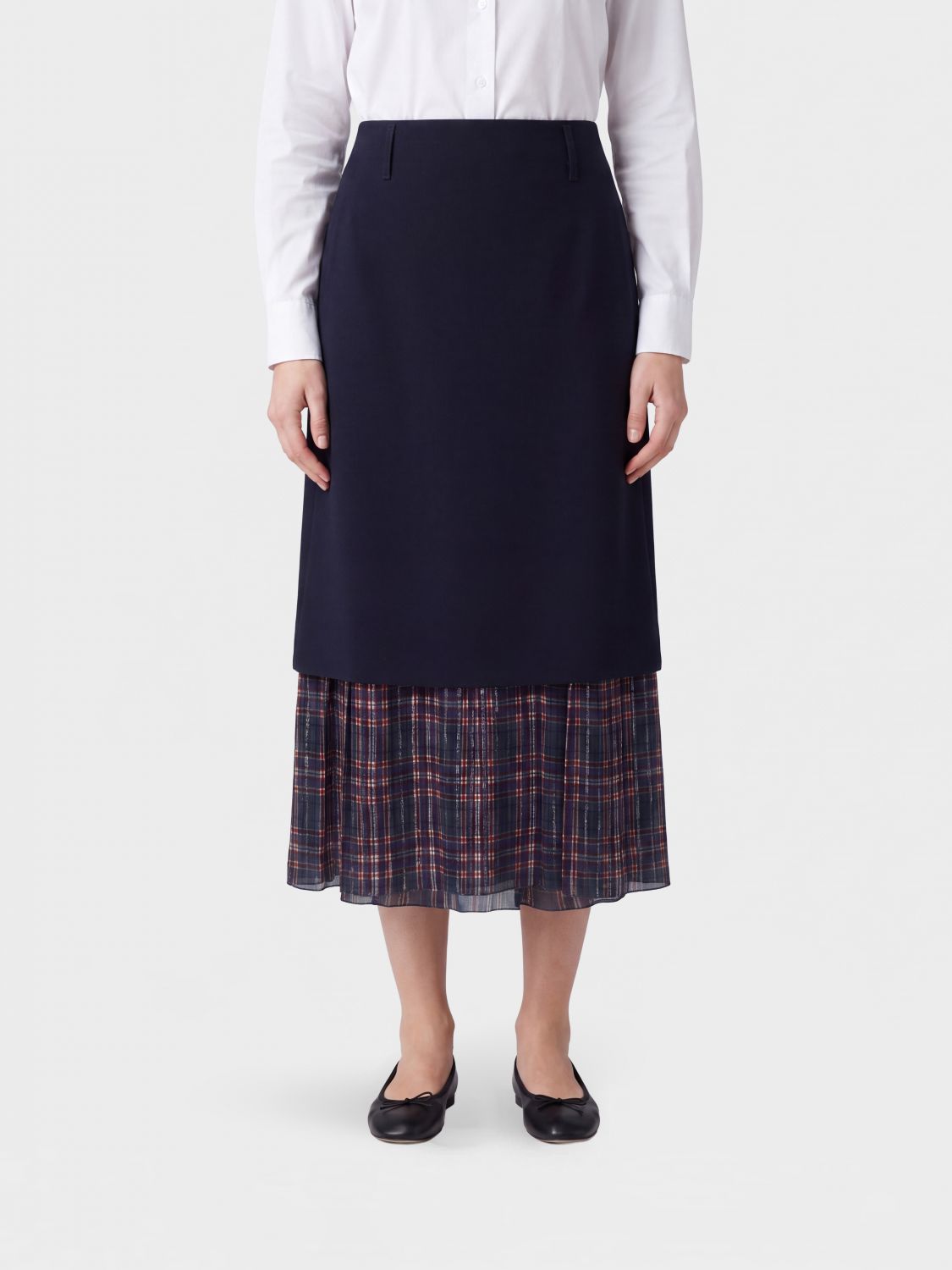 DRIES VAN NOTEN Skirt Woman color Blue