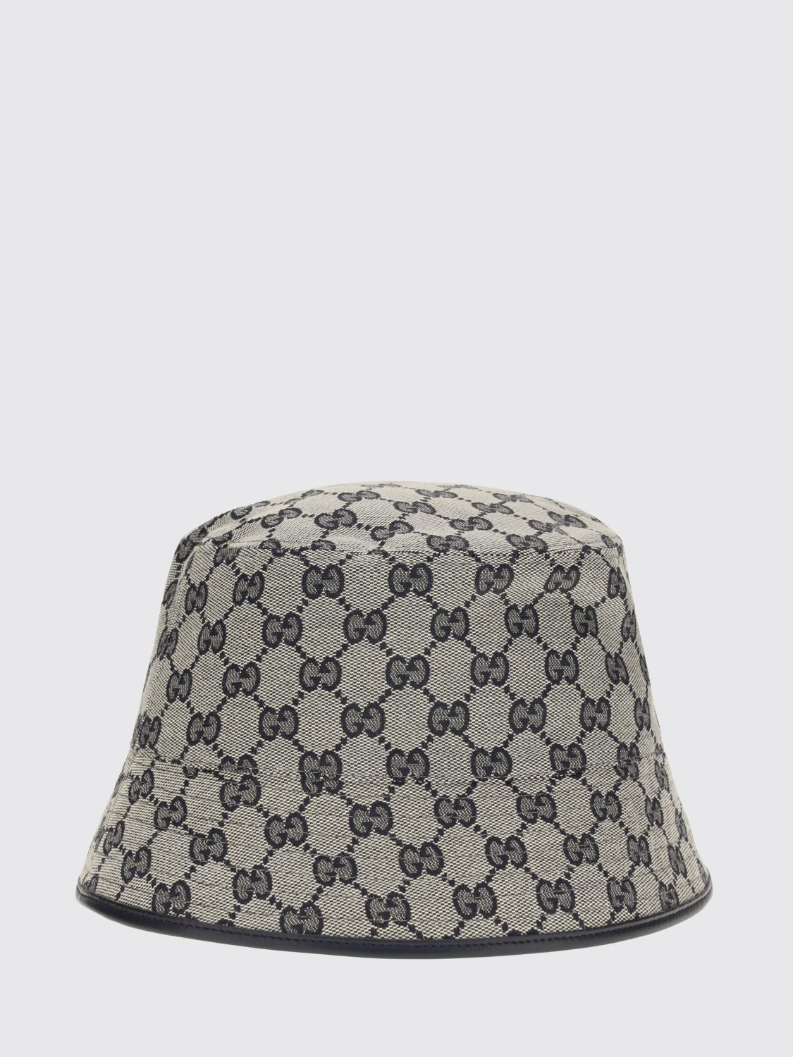 GUCCI Fischerhut aus GG Supreme-Canvas mit Monogramm und mittlerer Krempe