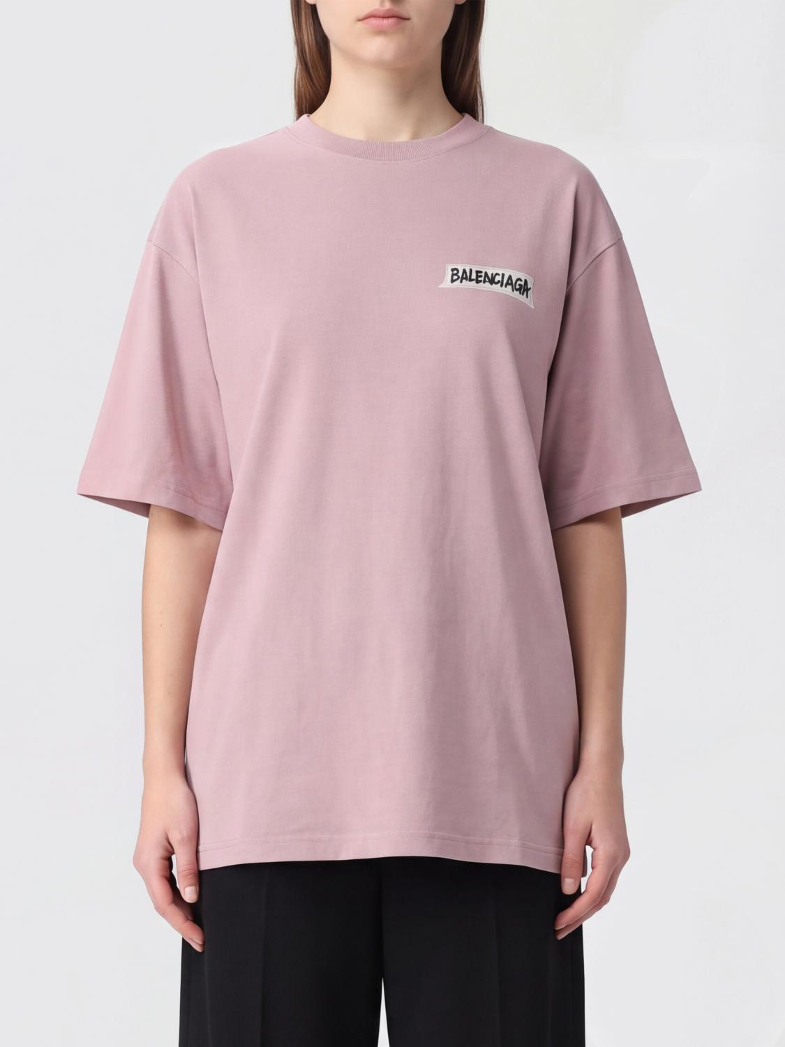 BALENCIAGA T-Shirts Donna colore Rosa