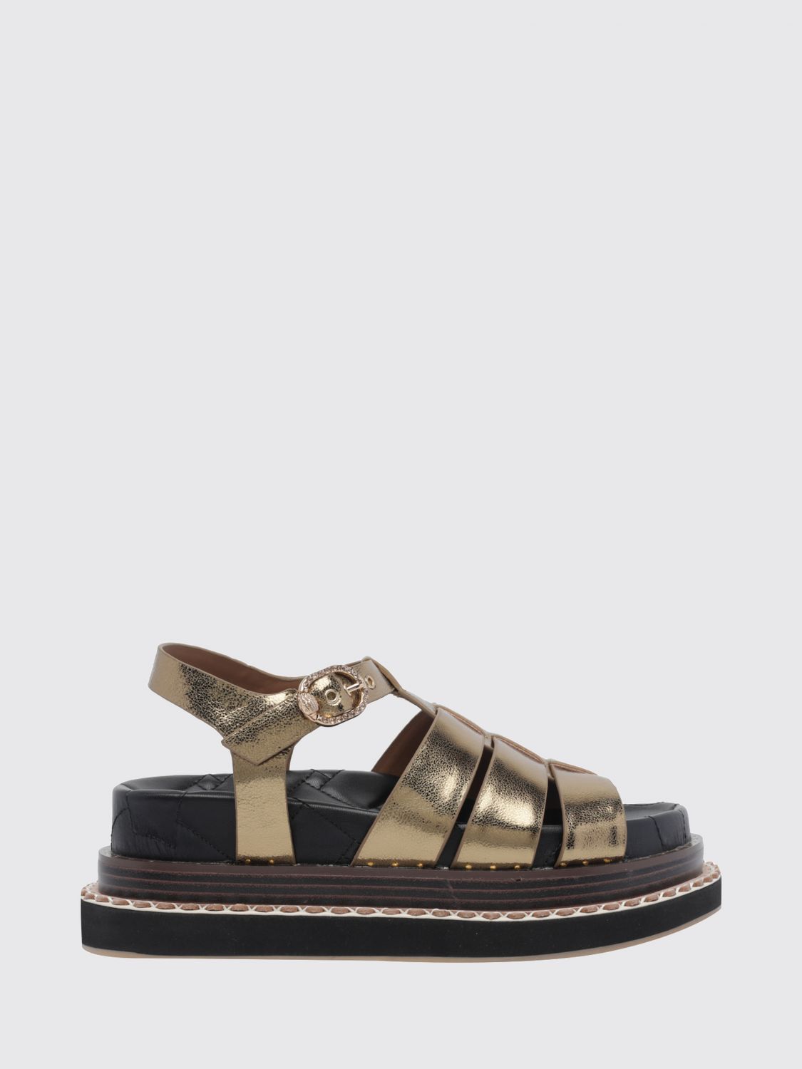 KURT GEIGER LONDON Sandali Con Tacco Donna colore Bronzo
