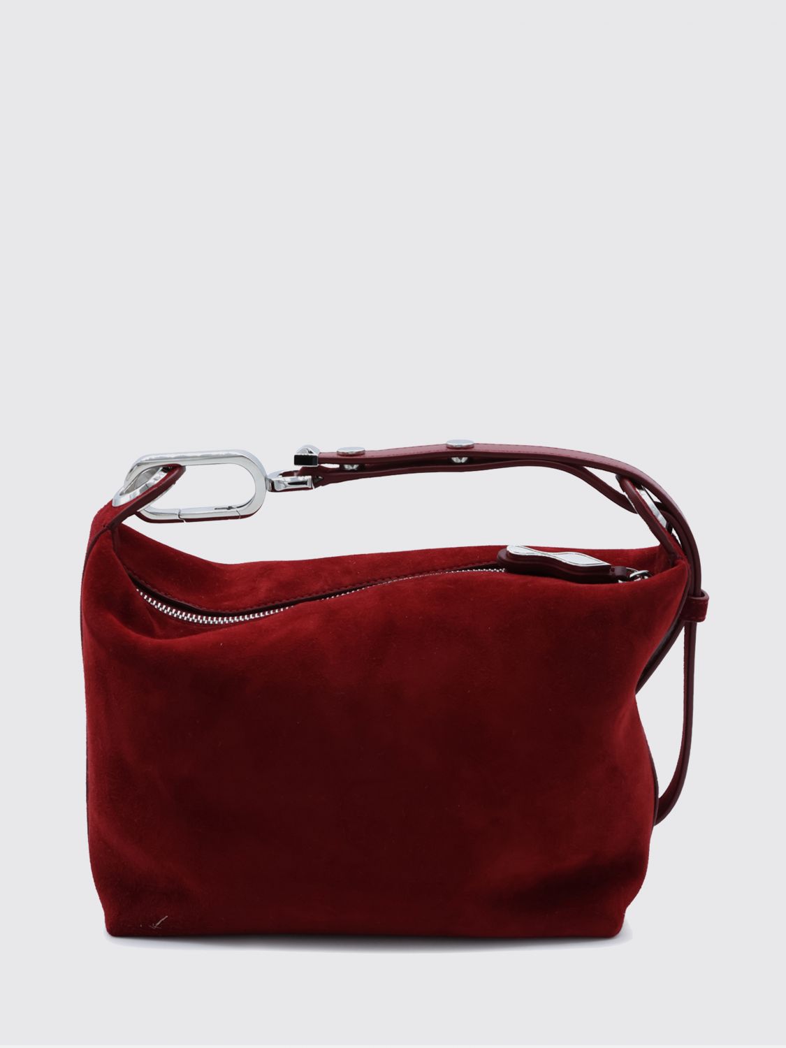 CHRISTIAN LOUBOUTIN Mini-Handtasche aus Wildleder mit Reißverschluss