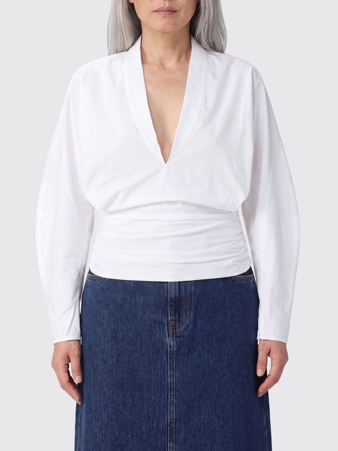 JACQUEMUS Shirt Woman color White
