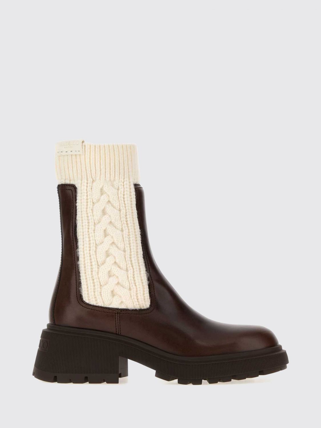 Jimmy Choo Boots Woman color Cocoa
