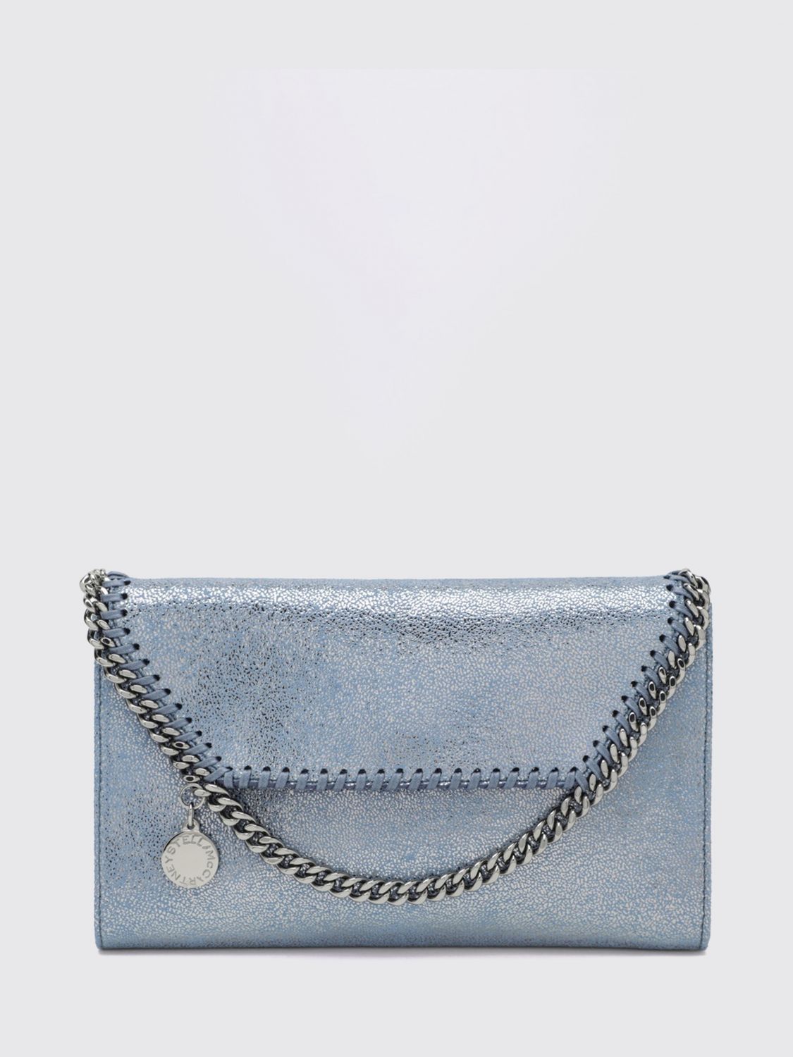 Stella Mccartney Falabella Wallet on Chain in Eco Alter Mat with Metal Chain · OS