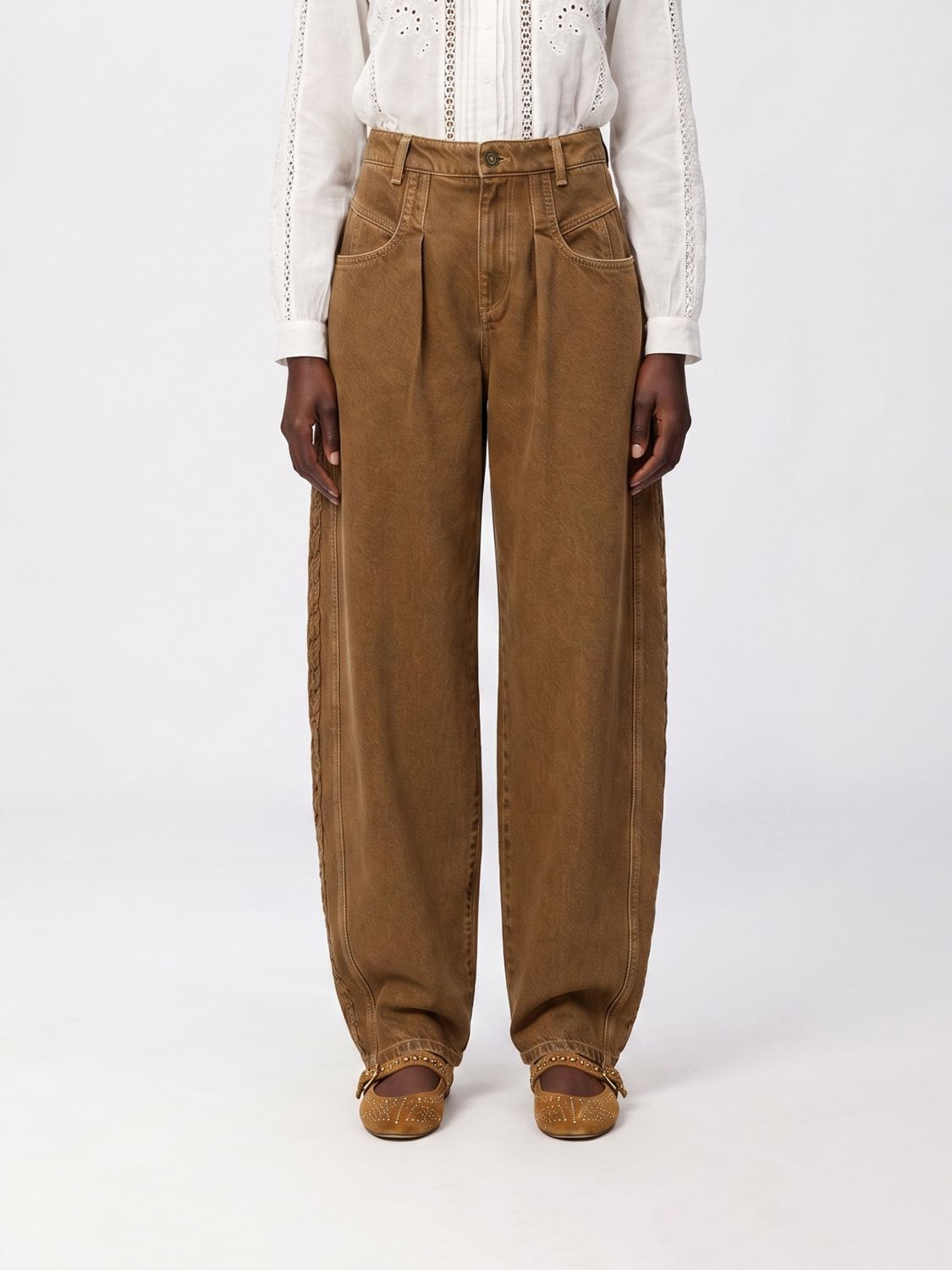 ISABEL MARANT Pantaloni Donna colore Marrone