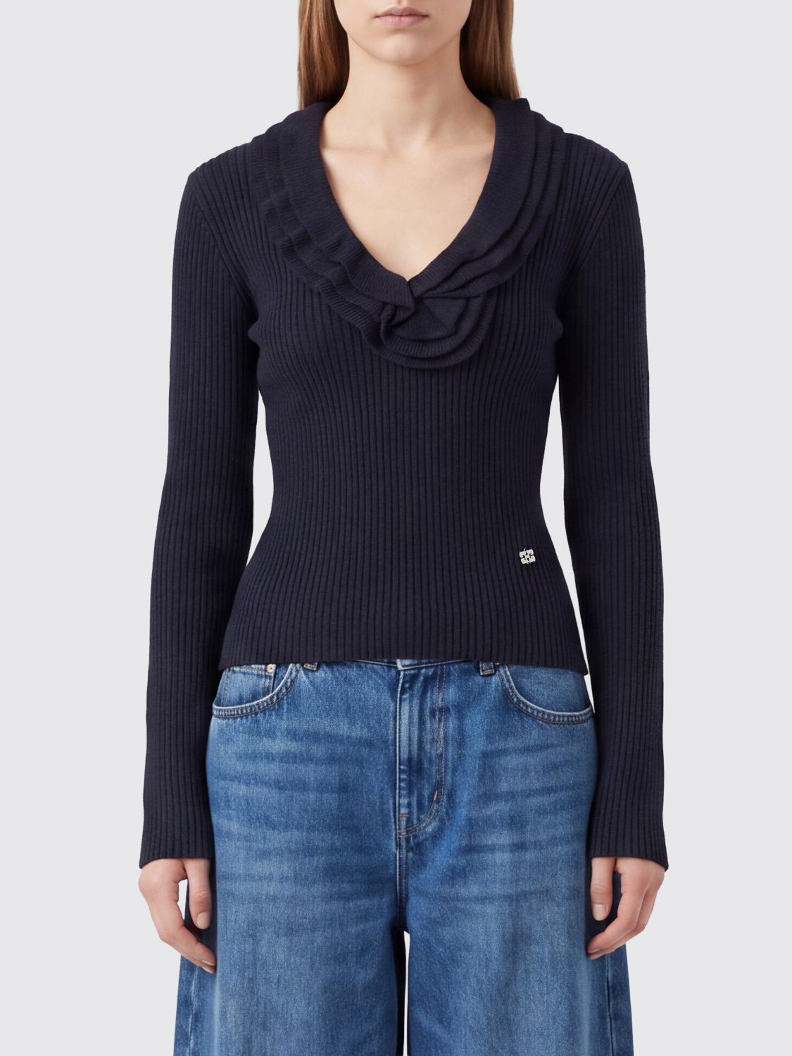 GANNI Maglia Donna colore Blue