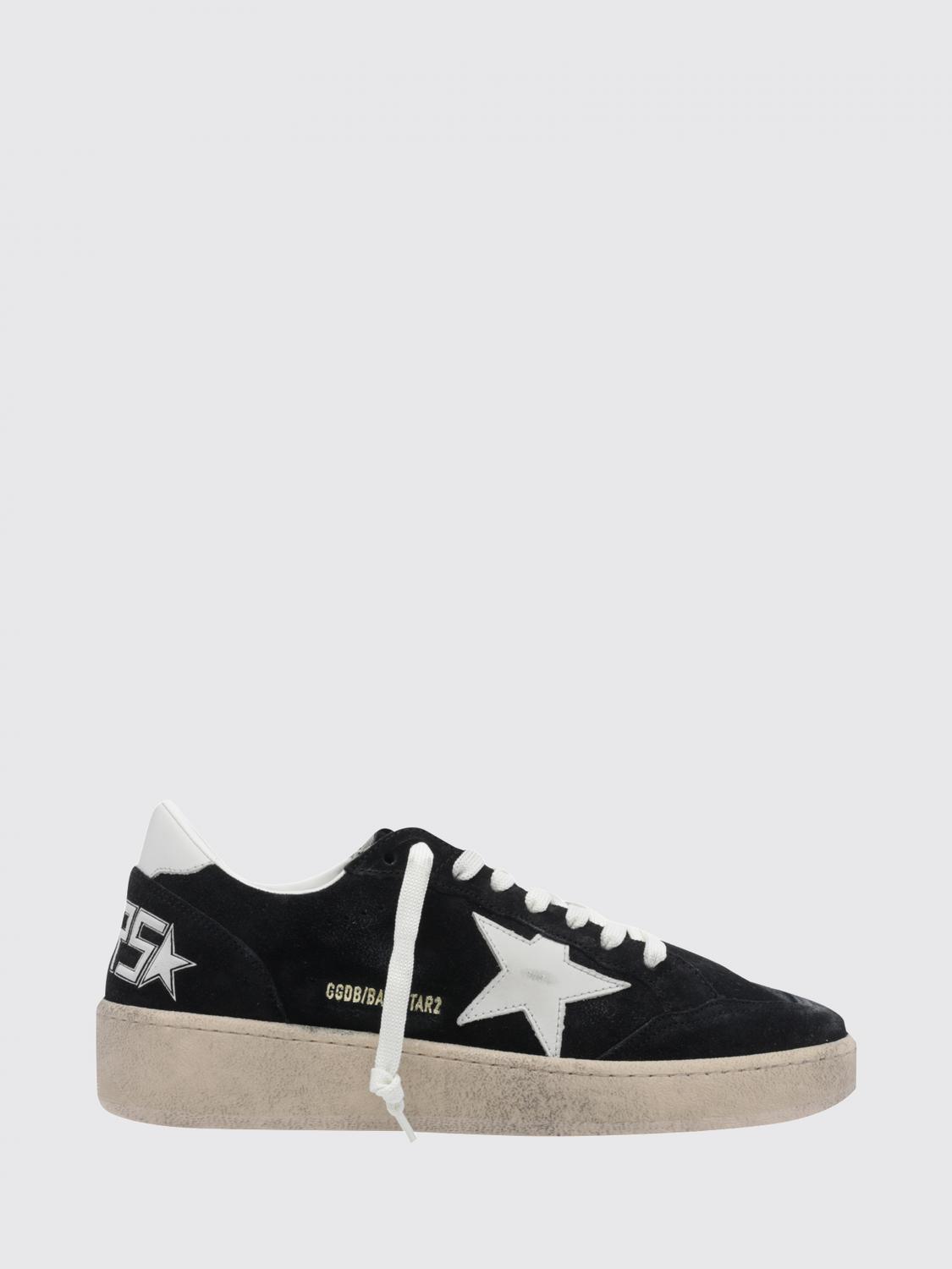 Golden Goose Ball Star 2 Distressed-Effect Suede Trainers