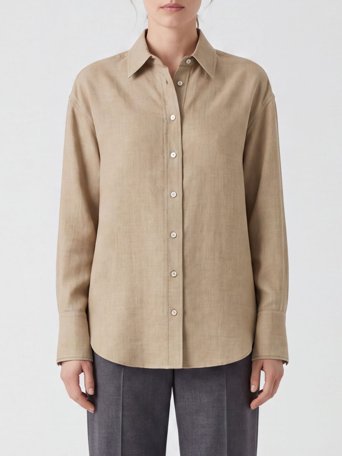 BRUNELLO CUCINELLI Camicia Donna colore Beige