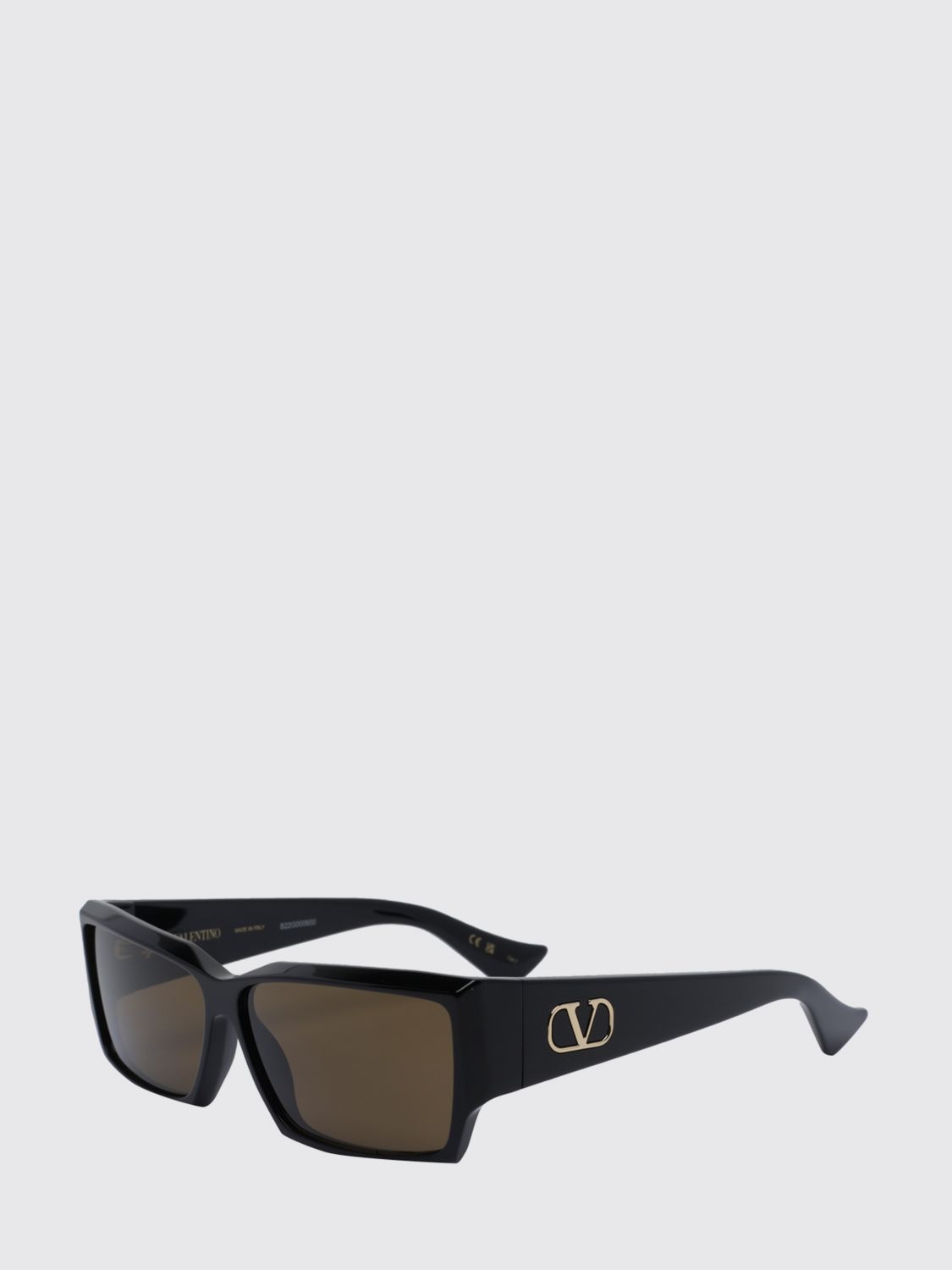Valentino Garavani Rectangular Acetate Sunglasses with VLogo Signature · OS