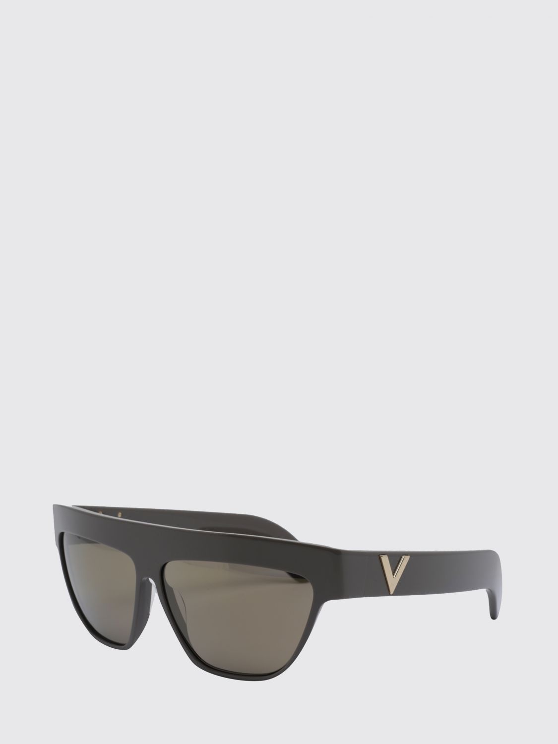 VALENTINO GARAVANI Rechteckige Piloten-Sonnenbrille aus Acetat von