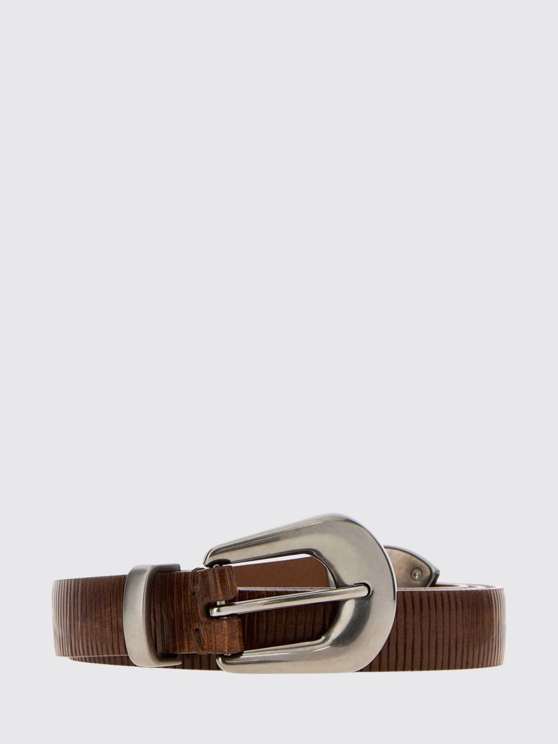 BRUNELLO CUCINELLI Belt Woman color Brown