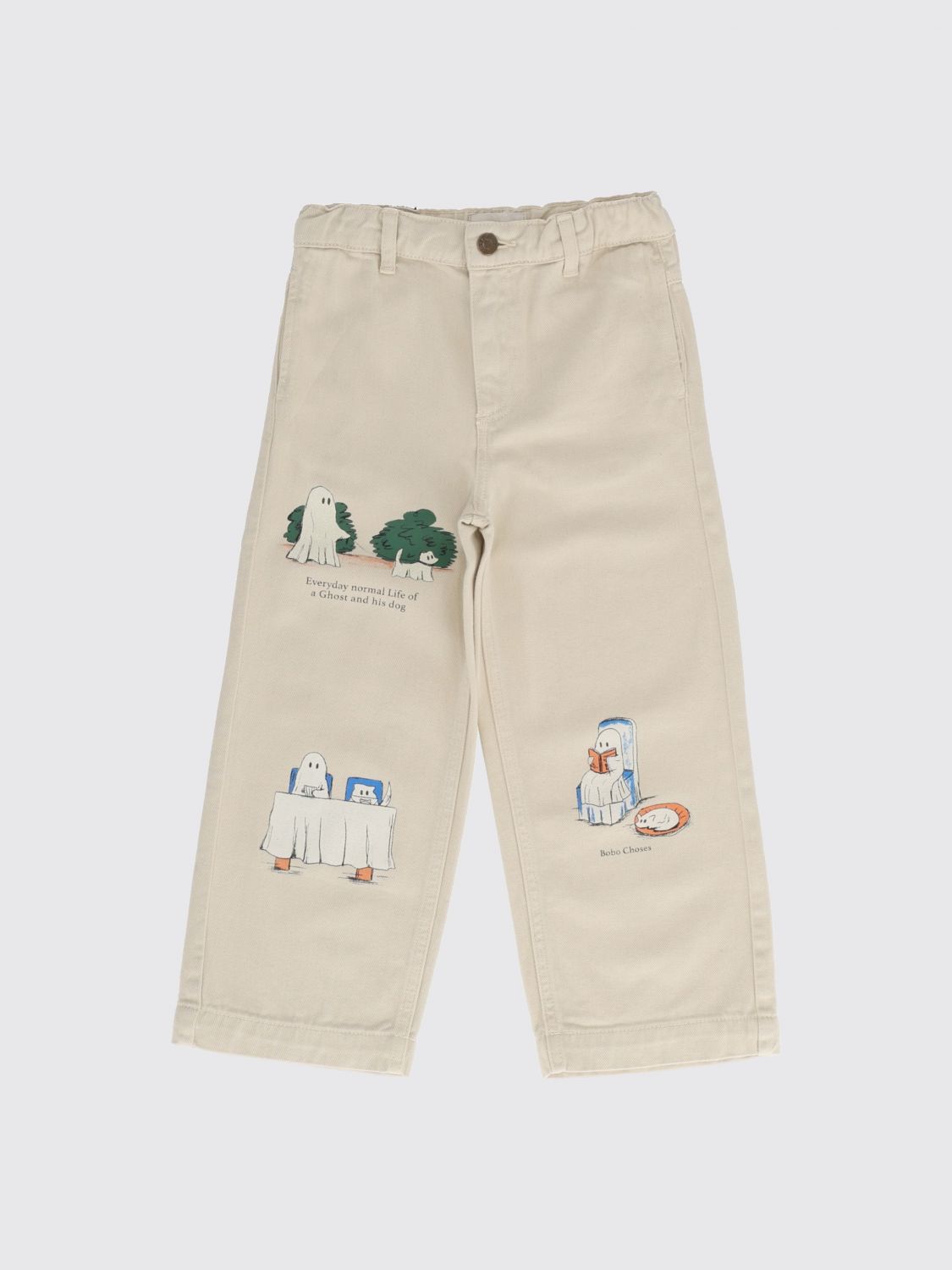 BOBO CHOSES Weite Hose von für Jungen mit „Everyday Ghosts"-Print