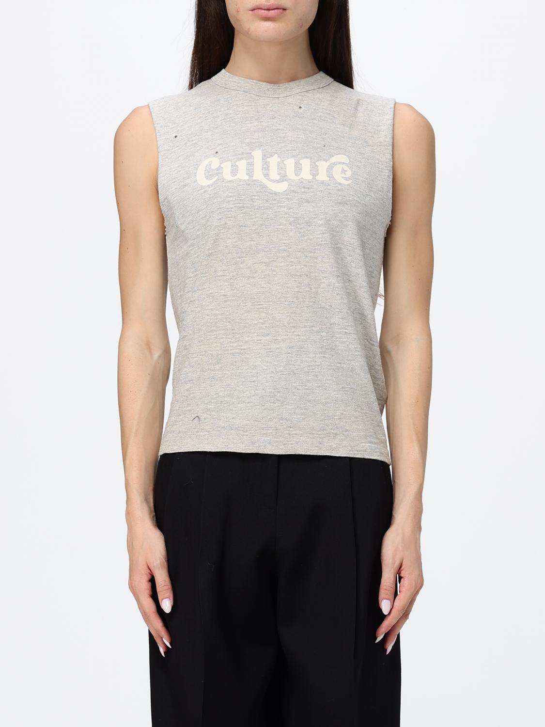 GOLDEN GOOSE Top Woman color Grey