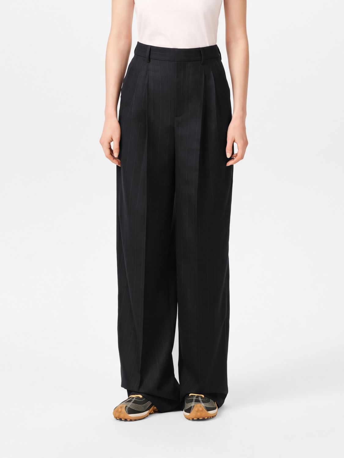 AMI PARIS Pants Woman color Brown