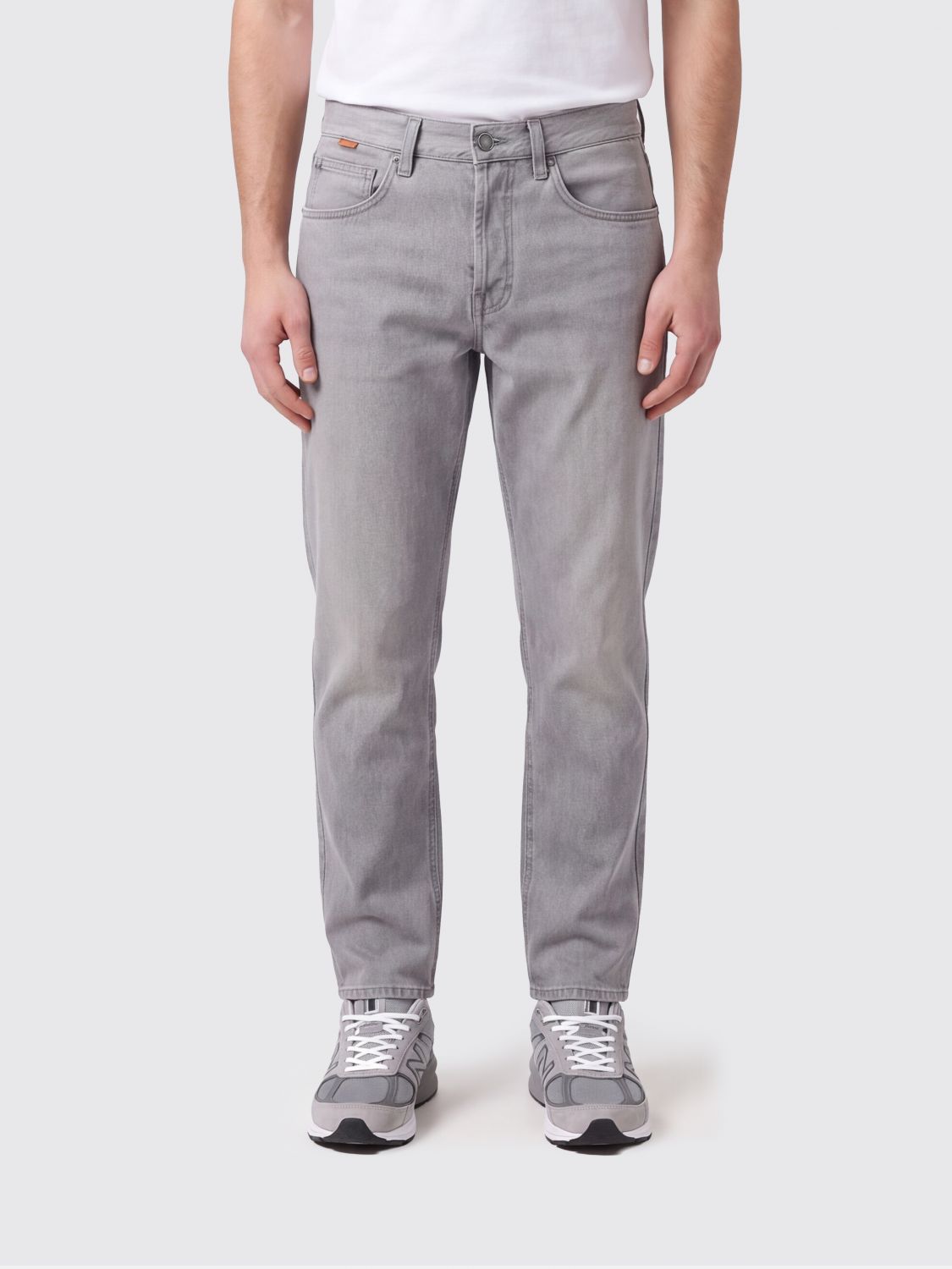 Lardini Skinny Fit Five-Pocket Cotton Denim Jeans with Mid-Rise Waist