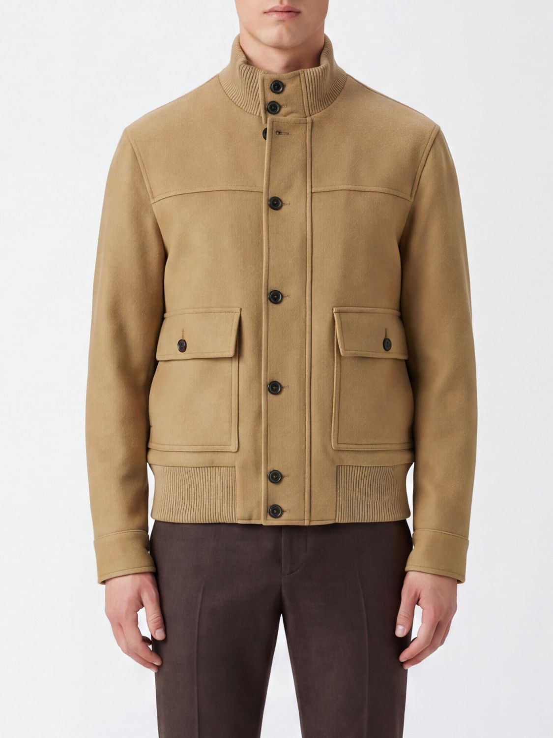 Lardini Jacket Men color Brown