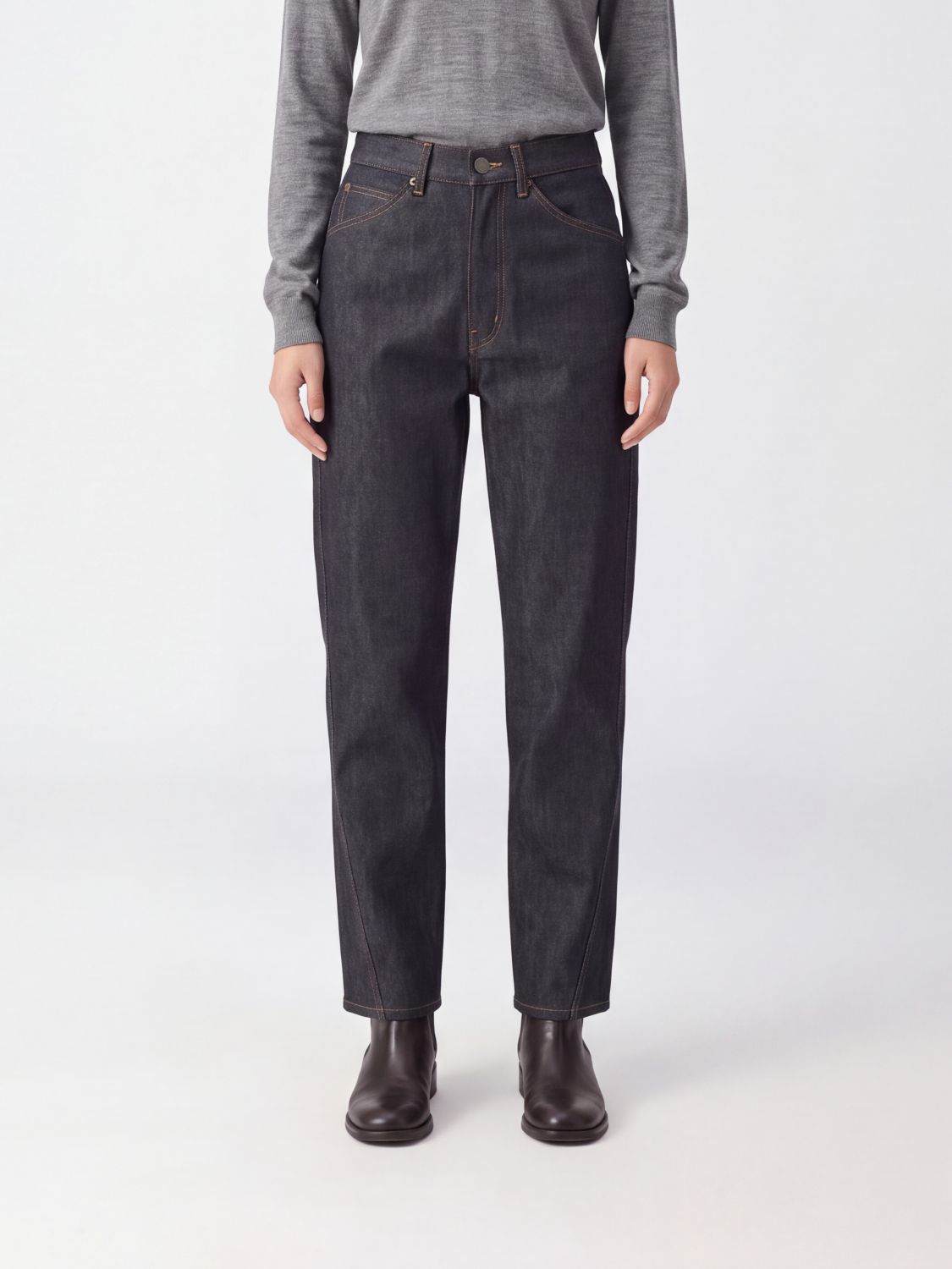LEMAIRE Jeans Woman color Grey