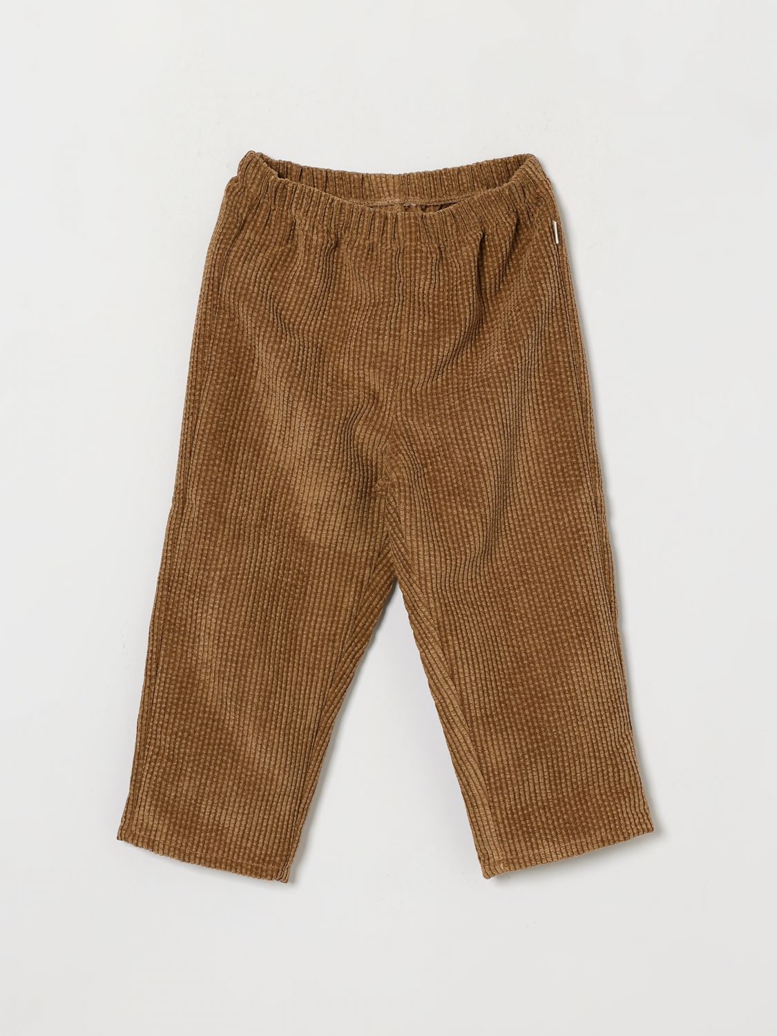 TEDDY & MINOU Boys' Velvet Jogging Trousers with Elasticated Waist