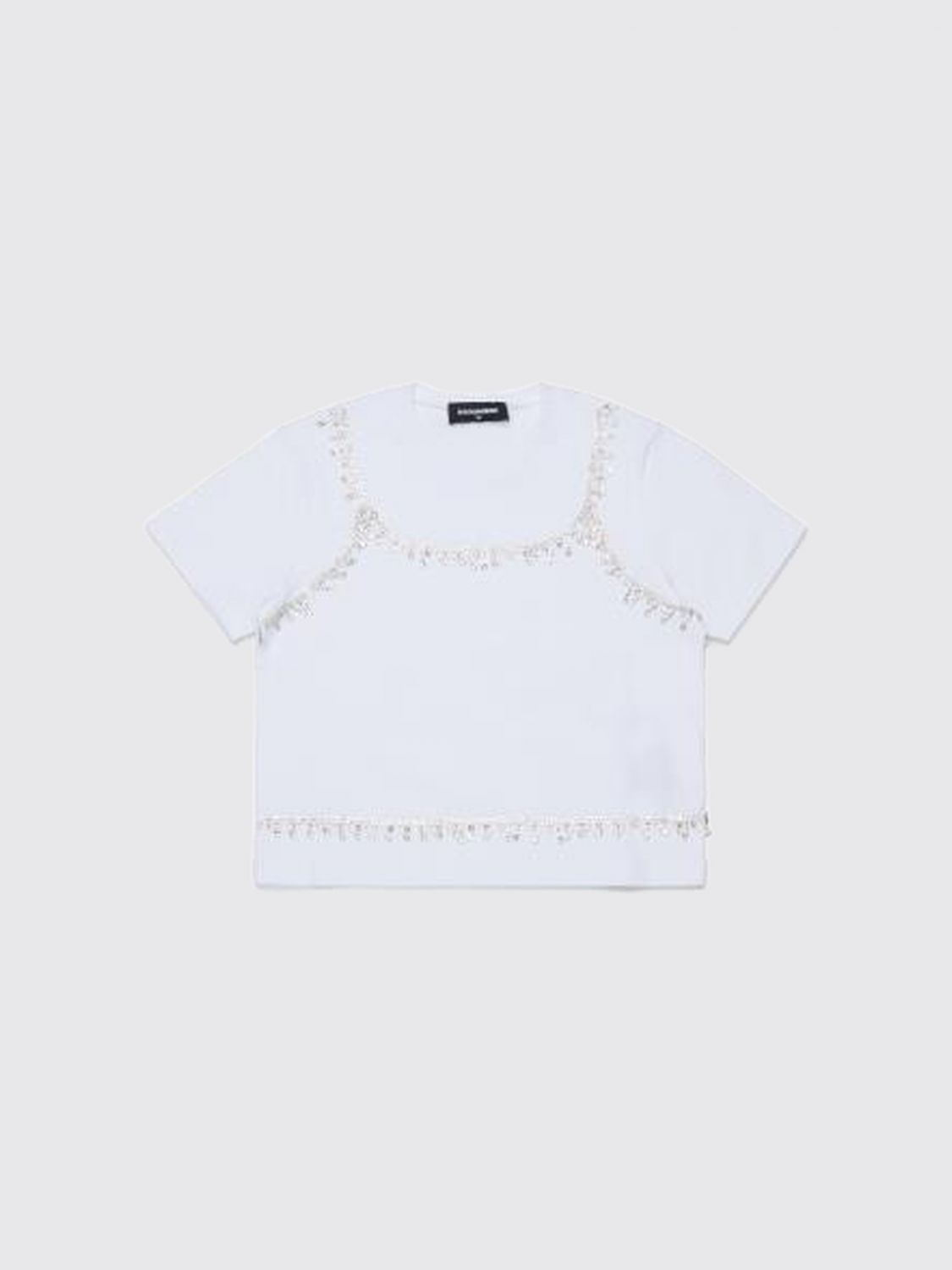 DSQUARED2 T-Shirt Kinder Farbe Weiß