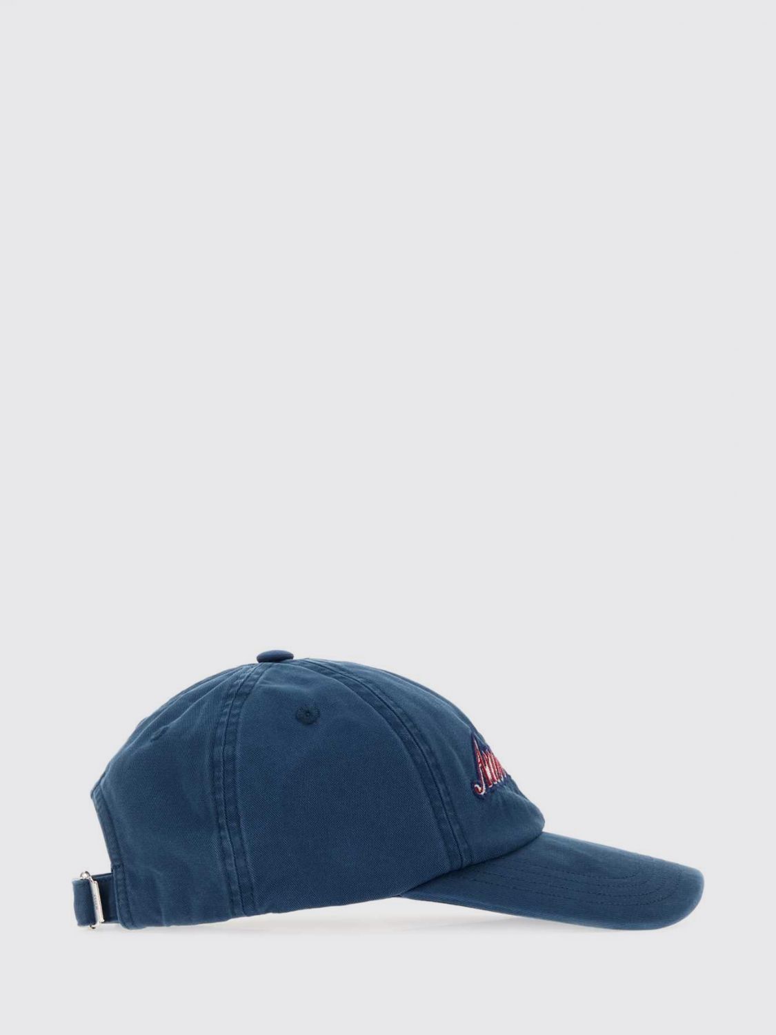 AMI PARIS Baumwoll-Baseballkappe mit Kontrastlogo