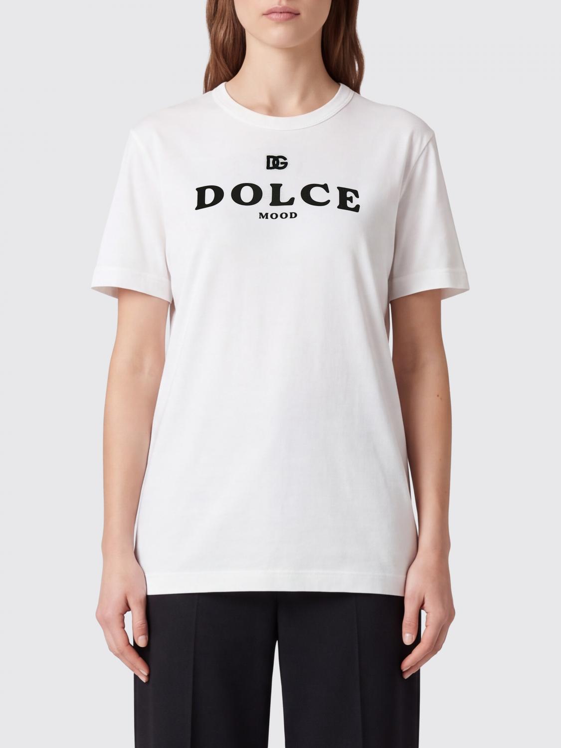 DOLCE & GABBANA T-Shirt Woman color White