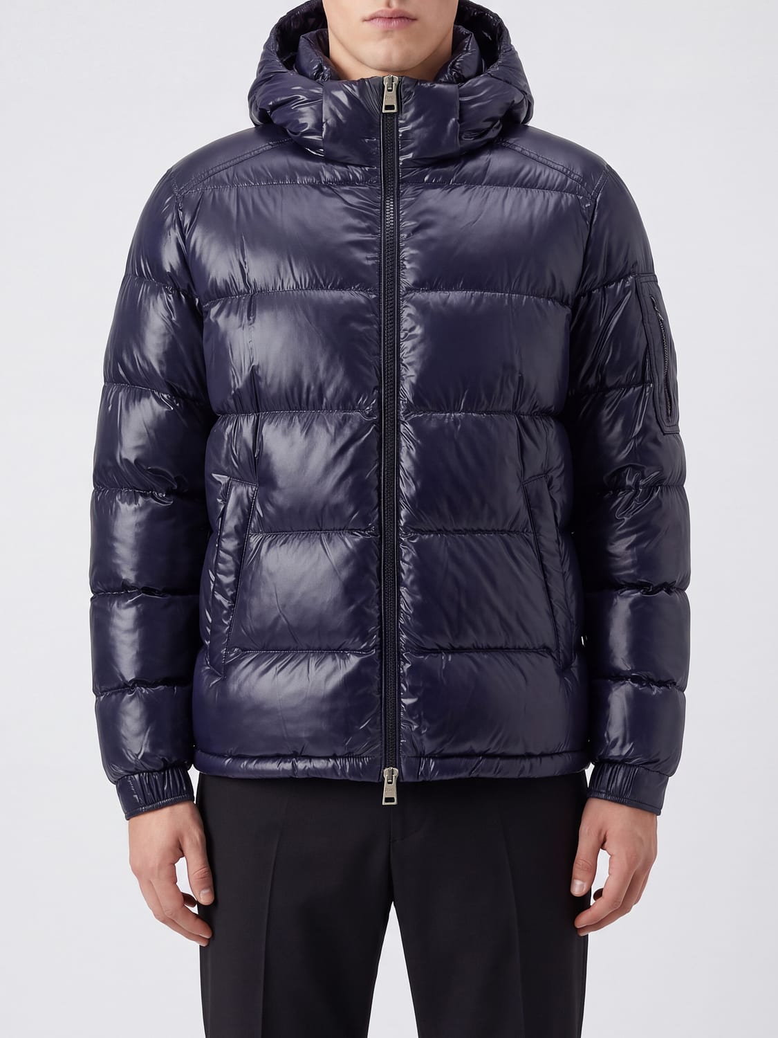 HERNO Jacket Men color Blue