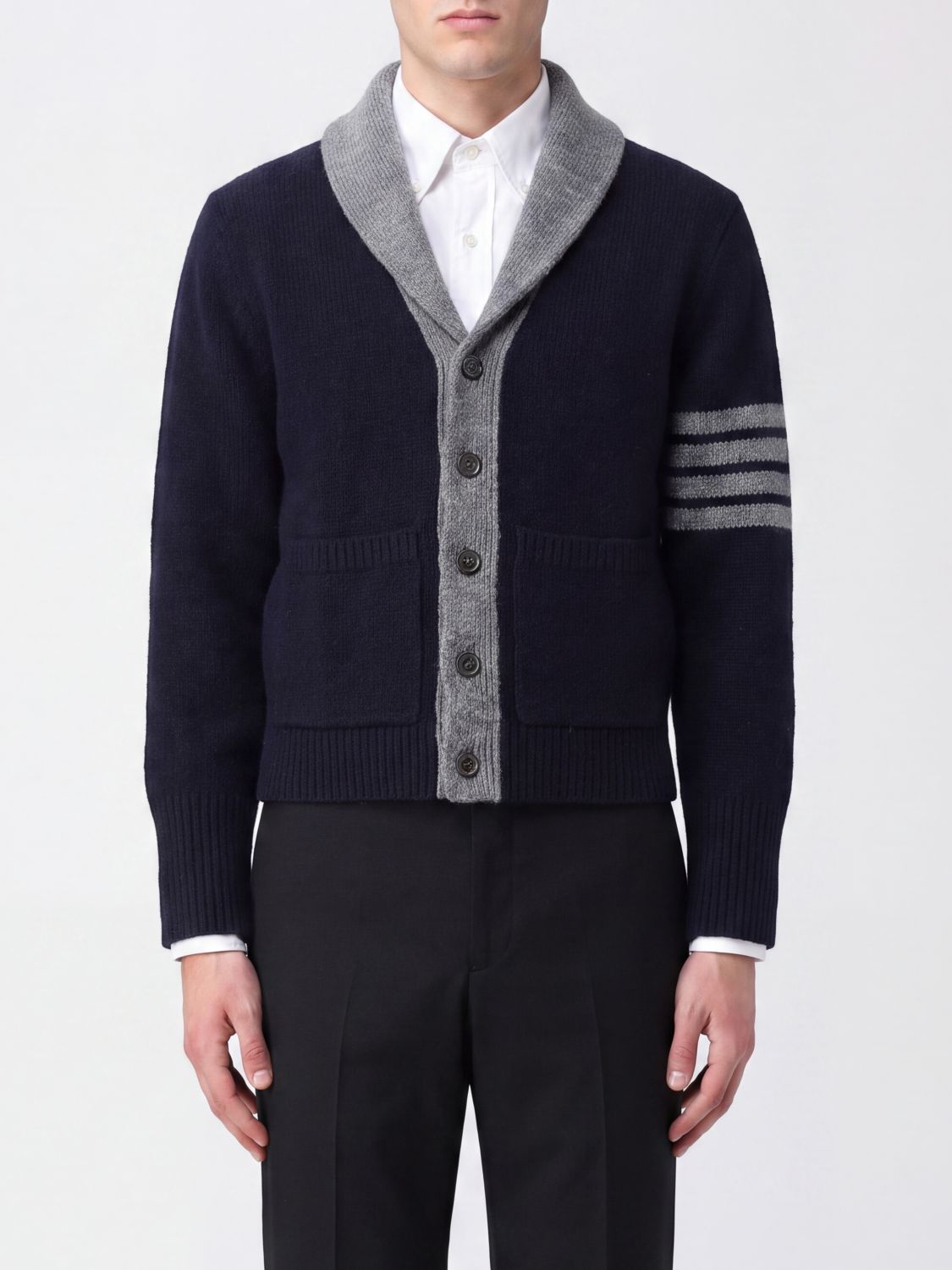 THOM BROWNE Pullover Herren Farbe Navy