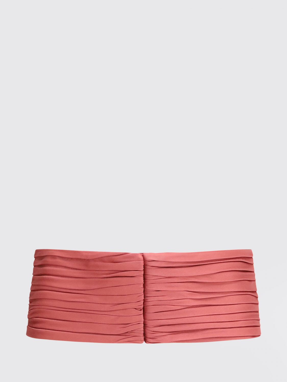 VALENTINO GARAVANI Cady-Gürtel mit plissiertem Design und Hakenverschluss