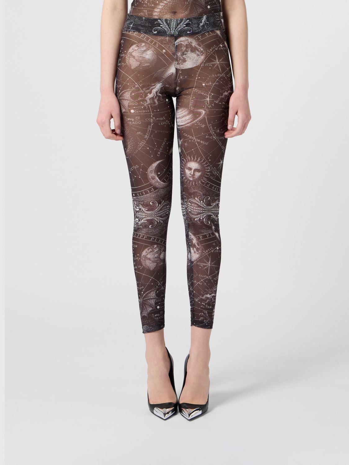 Philipp Plein Pants Woman In Black