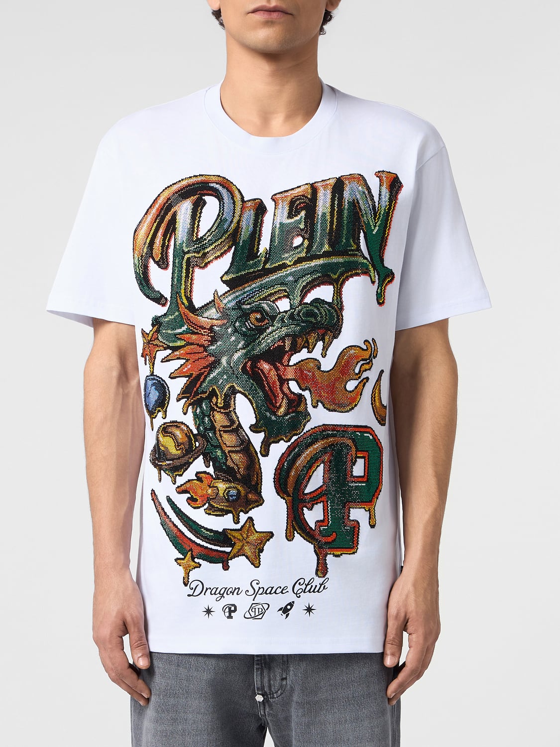 PHILIPP PLEIN T-Shirt Uomo colore Bianco