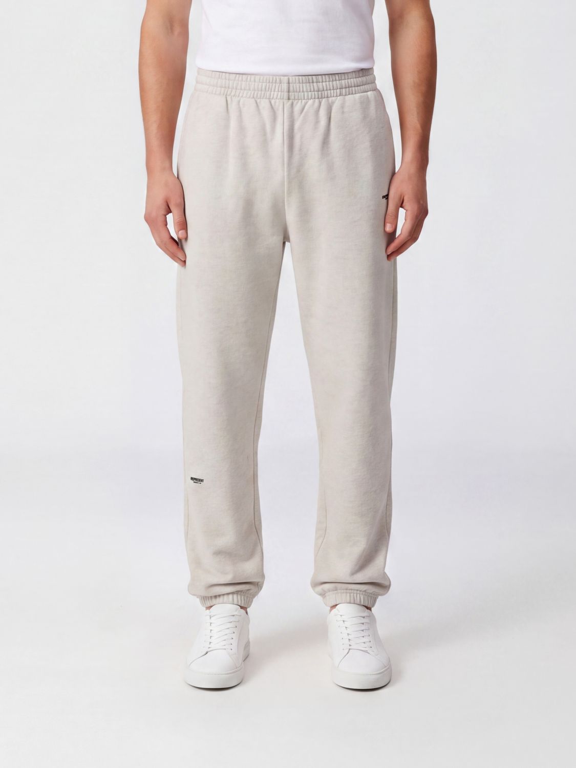 Represent Pants Men color Yellow Cream