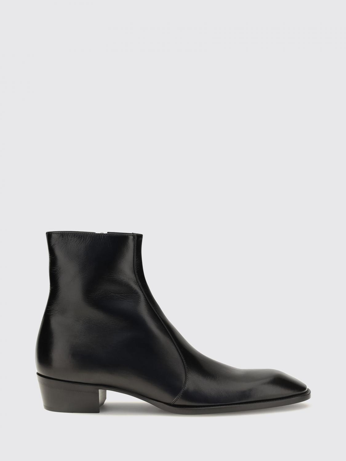 SAINT LAURENT Stivaletti Uomo colore Nero