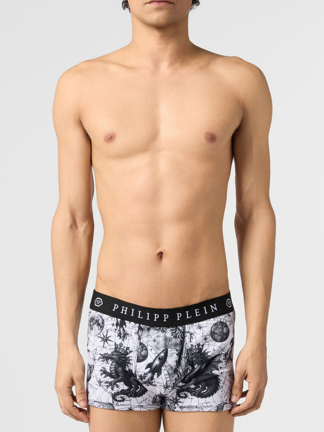PHILIPP PLEIN Underwear Men color White