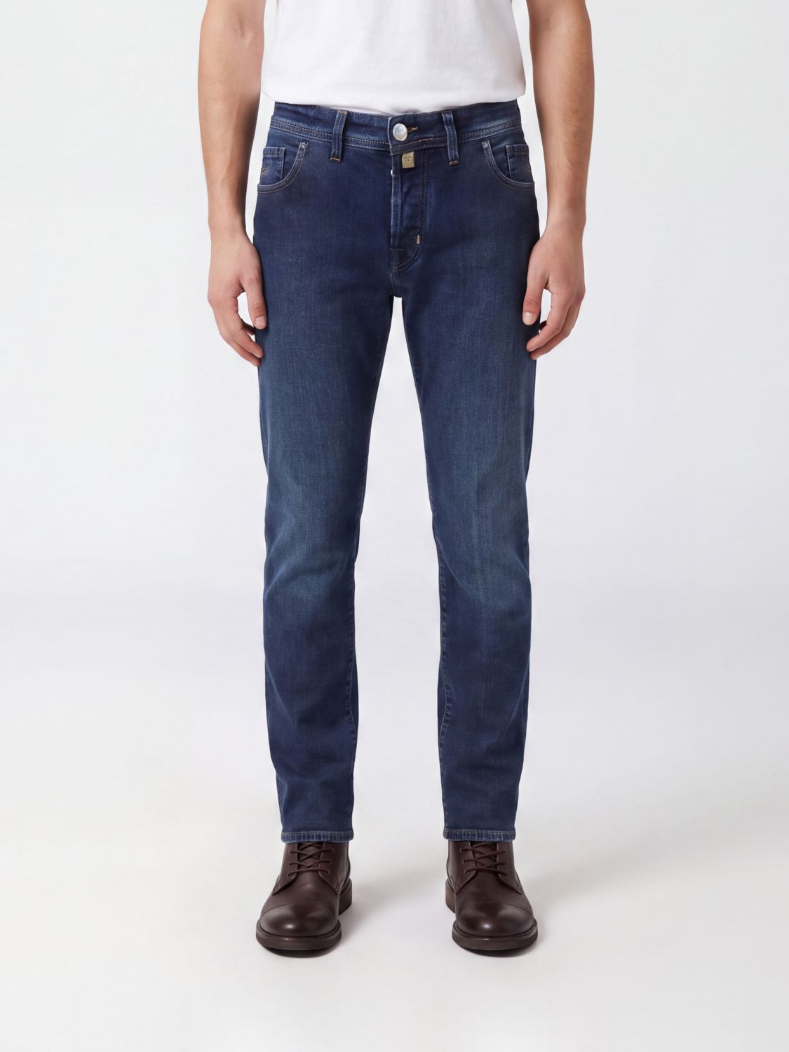 JACOB COHEN Slim Fit Five-Pocket-Jeans aus Baumwolldenim
