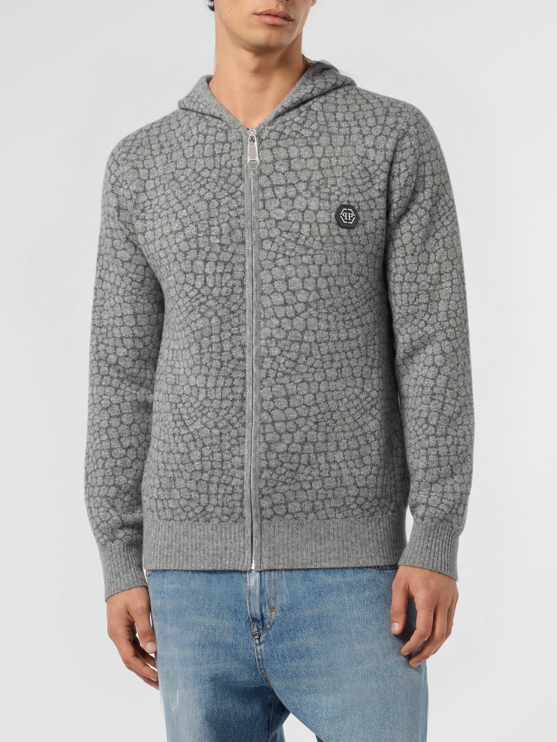 PHILIPP PLEIN Sweatshirt Men color Grey