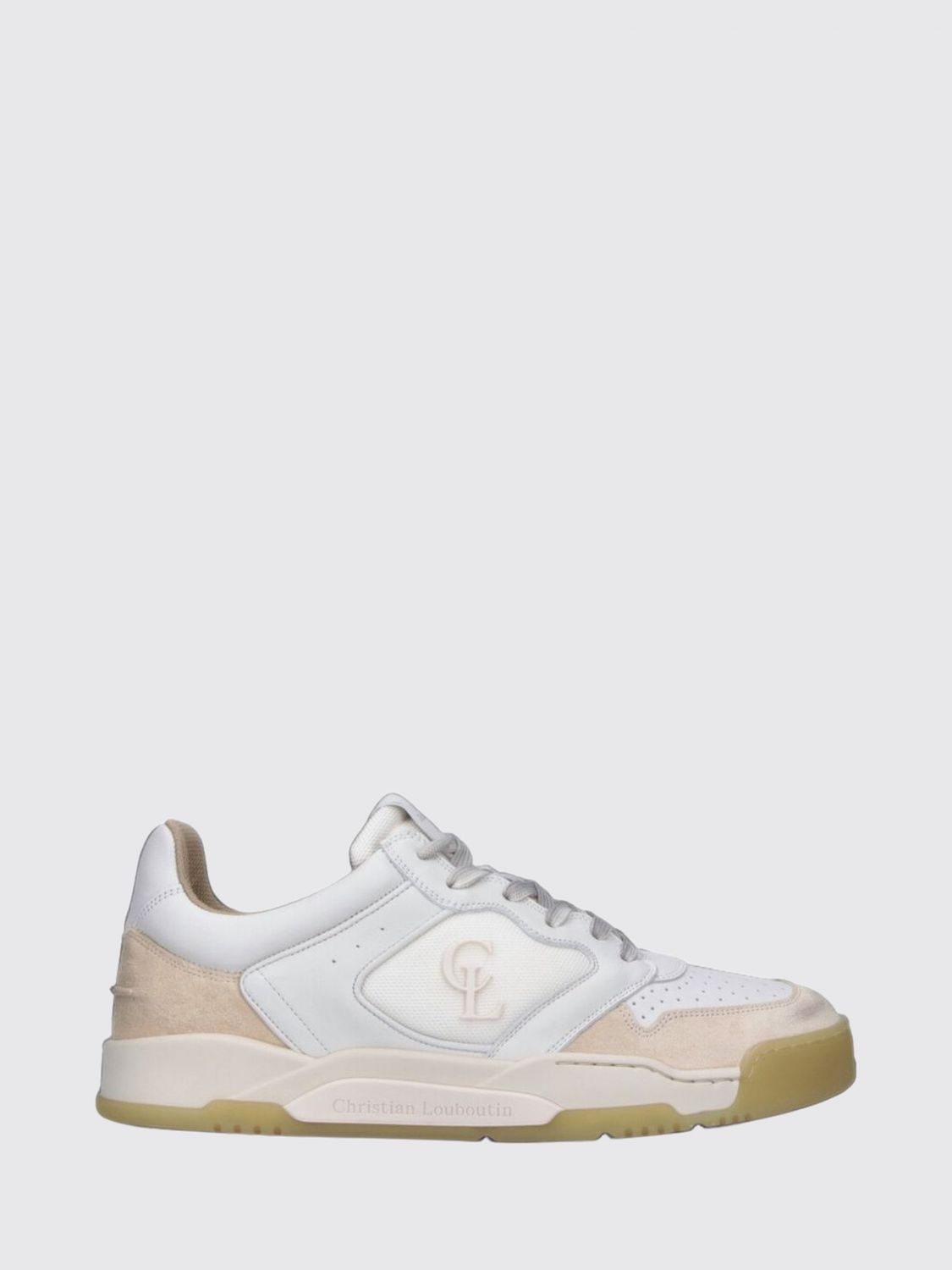 Christian Louboutin Sneakers in Yellow Cream
