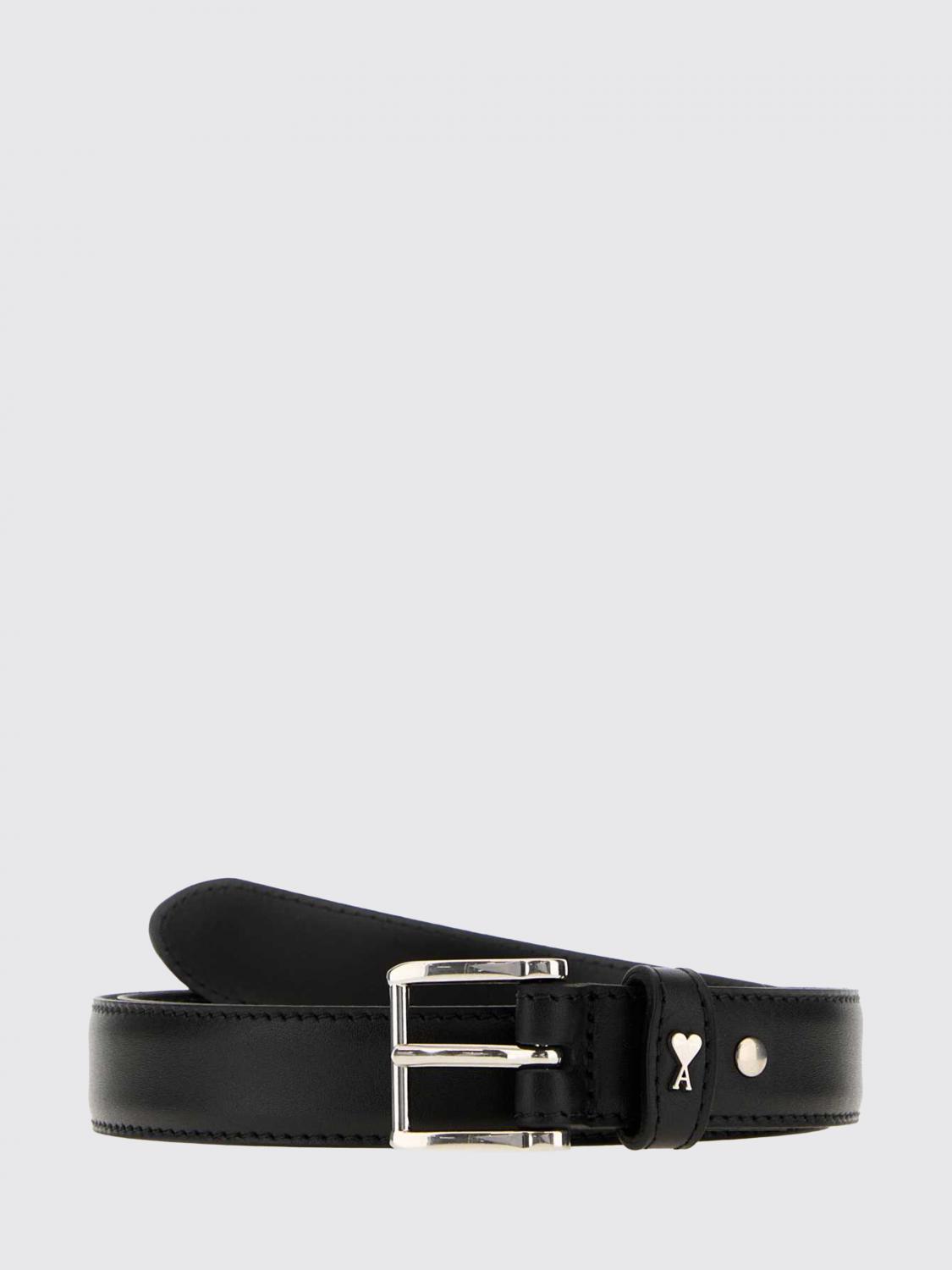 AMI PARIS Cintura Uomo colore Nero 1