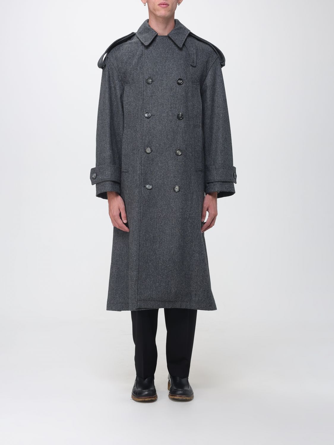 AMI PARIS Cappotto Uomo colore Grigio