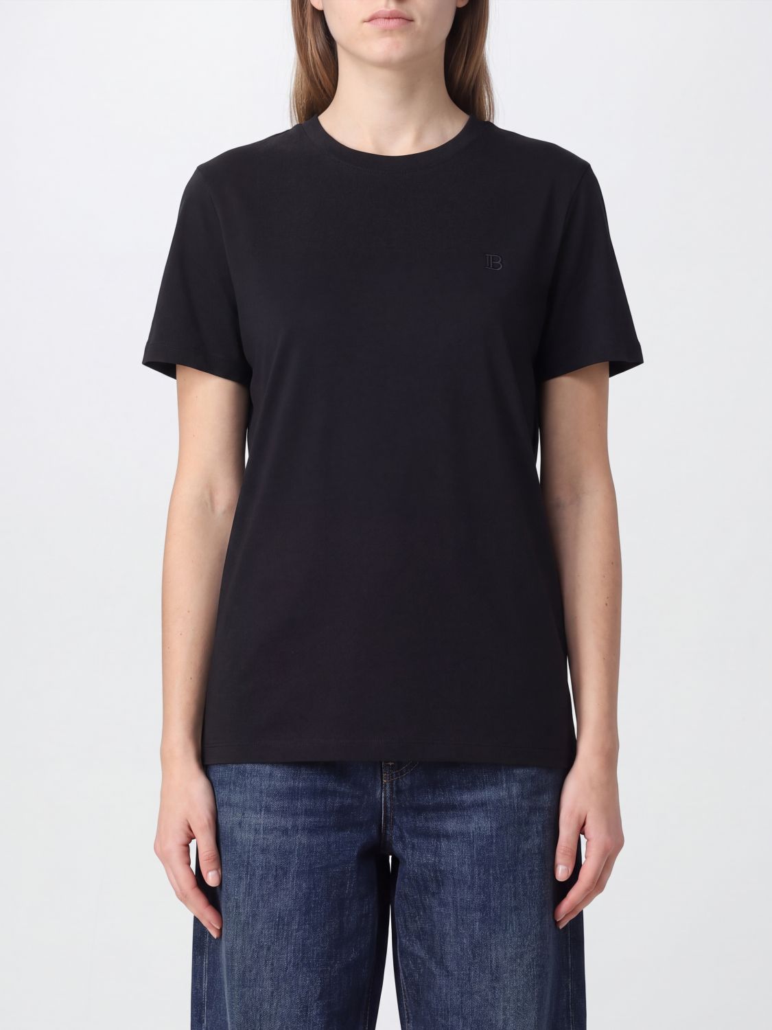 BALMAIN T-Shirt Damen Farbe Schwarz